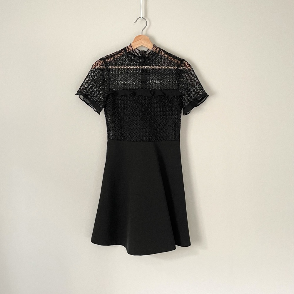 Zara Eyelet Lace Dress